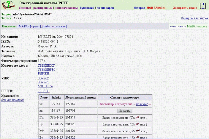 ���.4. ������� ��������. ������ ����������.